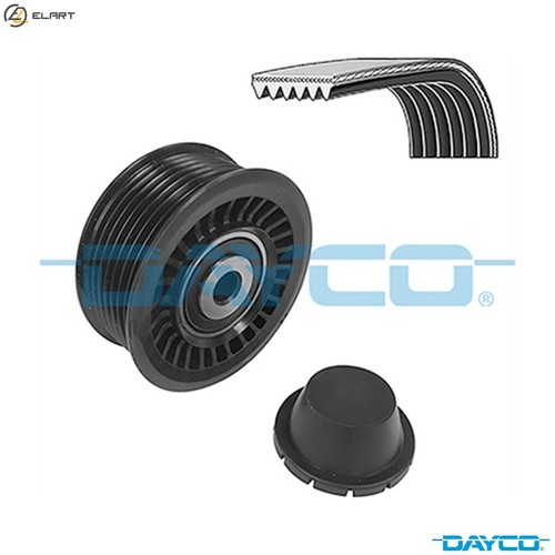 Vribbed belt set - vribbed, kpv1279
