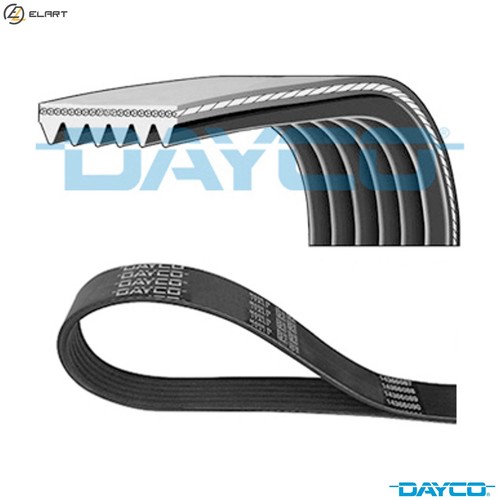 Vribbed belt 6pk1178 for dacia - belt,