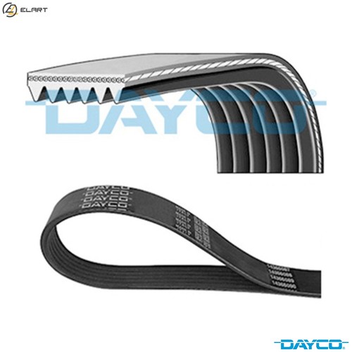 Vribbed belt 6pk1178 - for, dacia